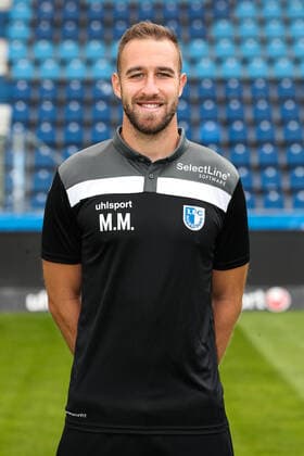 Co coach Matthias Mincu 1 FC Magdeburg 3 Liga 2021 2022 official photo session 1 FC Magdeburg at the MDCC Arena in Magdeburg Germany, Football, Men,GER,15 07 2021 Pressebuero Schroedter