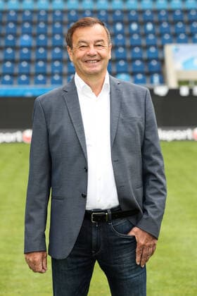 Sports director Otmar Schork 1 FC Magdeburg 3 Liga Portraittermin 2021 2022 official photo session 1 FC Magdeburg at the MDCC Arena in Magdeburg Germany, Football, Men,GER,15 07 2021 Pressebuero Schroedter