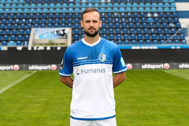 Luka Sliskovic 1 FC Magdeburg,7 3 Liga 2021 2022 official photo session 1 FC Magdeburg at MDCC Arena in Magdeburg Germany, Football, Men,GER,15 07 2021 Pressebuero Schroedter