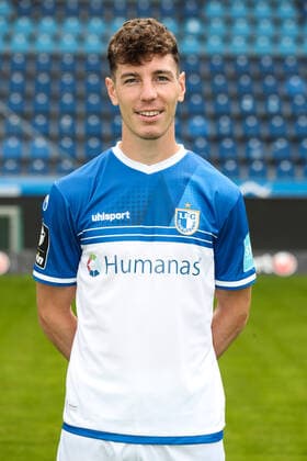 Florian Kath 1 FC Magdeburg,18 3 Liga 2021 2022 official photo session 1 FC Magdeburg at the MDCC Arena in Magdeburg Germany, Football, Men,GER,15 07 2021 Pressebuero Schroedter