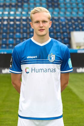 Julian Rieckmann 1 FC Magdeburg 3 Liga 2021 2022 official photo session 1 FC Magdeburg at the MDCC Arena in Magdeburg Germany, Football, Men,GER,15 07 2021 Pressebuero Schroedter
