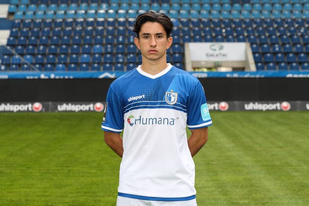 Jason Ceka 1 FC Magdeburg,21 3 Liga 2021 2022 official photo session 1 FC Magdeburg at MDCC Arena in Magdeburg Germany, Football, Men,GER,15 07 2021 Pressebuero Schroedter