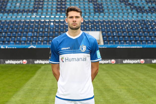 Tim Sechelmann 1 FC Magdeburg,22 3 Liga 2021 2022 official photo session 1 FC Magdeburg at the MDCC Arena in Magdeburg Germany, Football, Men,GER,15 07 2021 Pressebuero Schroedter