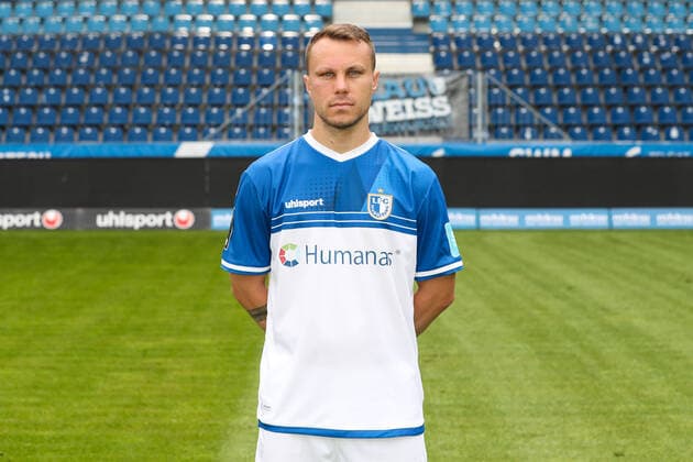 Nico Granatowski 1 FC Magdeburg,31 3 Liga 2021 2022 official photo session 1 FC Magdeburg at the MDCC Arena in Magdeburg Germany, Football, Men,GER,15 07 2021 Pressebuero Schroedter