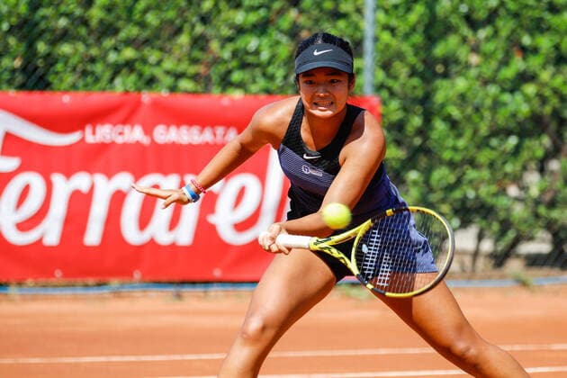 Alex Eala from Philippines during Bonfiglio Trophy 2021, Tennis Internationals in Milan, Italy, July 16 2021  Copyright: xLiveMedia RobertaxCorradinx xIPAx xLiveMediax 0