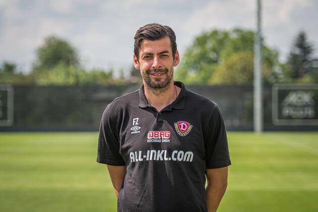 Co-coach Ferydoon Zandi SG Dynamo Dresden 2 BL, porträttermin 2021 2022
