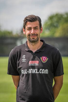 Co-coach Ferydoon Zandi SG Dynamo Dresden 2 BL, porträttermin 2021 2022