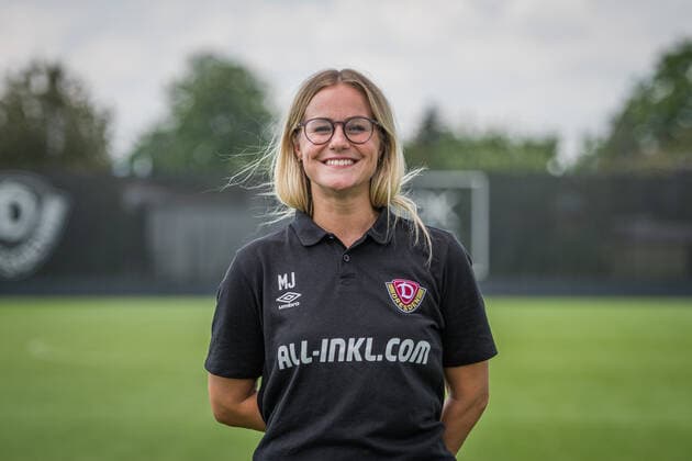 Team manager Marie Jenhardt SG Dynamo Dresden 2 BL, portrait date 2021 2022