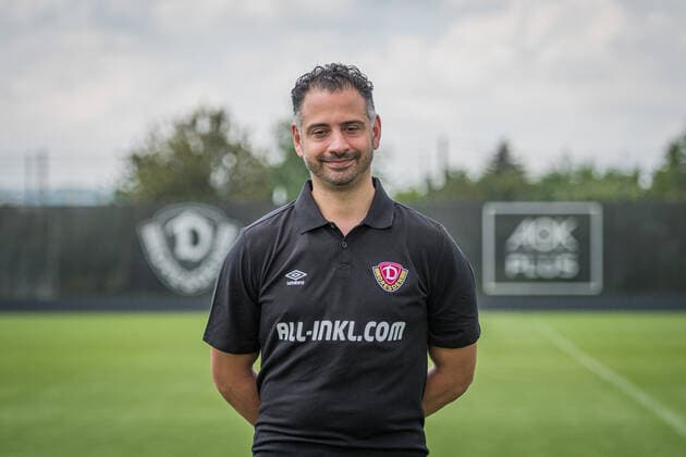 Team doctor Dr med Onays Al Sadi SG Dynamo Dresden 2 BL, portrait date 2021 2022