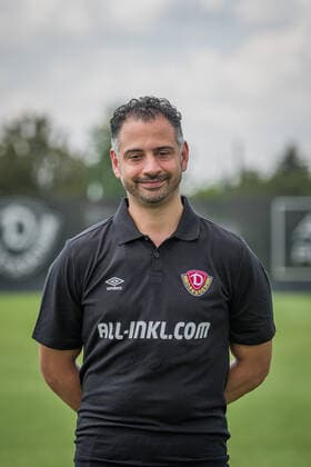 Team doctor Dr med Onays Al Sadi SG Dynamo Dresden 2 BL, portrait date 2021 2022