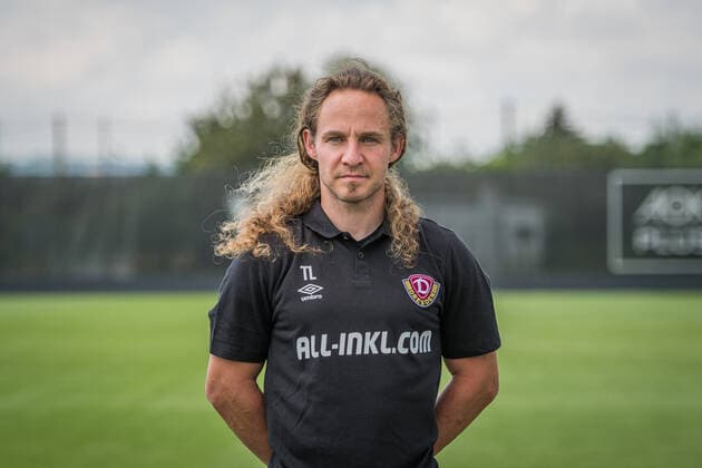 Physiotherapist Tobias Lange SG Dynamo Dresden 2 BL, portrait date 2021 2022