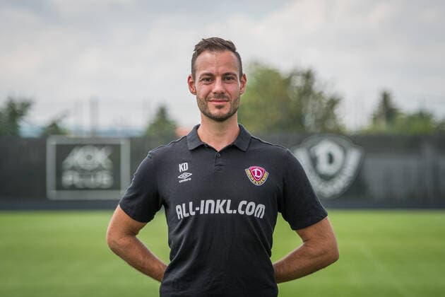 Physiotherapist Korbinian Dötter Doetter SG Dynamo Dresden 2 BL, Porträttermin 2021 2022