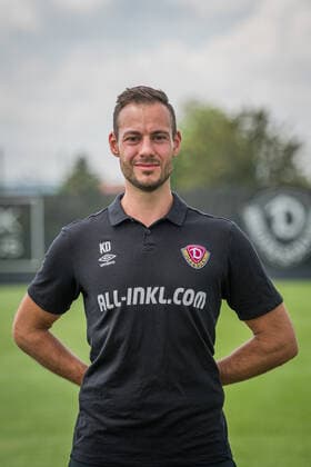 Physiotherapist Korbinian Dötter Doetter SG Dynamo Dresden 2 BL, Porträttermin 2021 2022