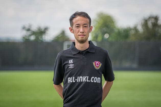 Zeugwart Kenta Kambara SG Dynamo Dresden 2 BL, portrait date 2021 2022