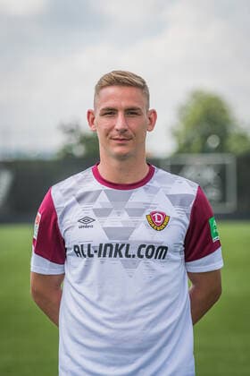 Goalkeeper Kevin Broll SG Dynamo Dresden 2 BL, Porträttermin 2021 2022