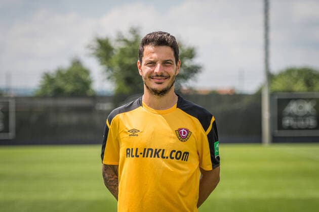 Philipp Hosiner SG Dynamo Dresden 2 BL, portrester date 2021 2022