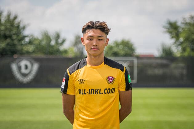 Jong min Seo SG Dynamo Dresden 2 BL, portrait date 2021 2022