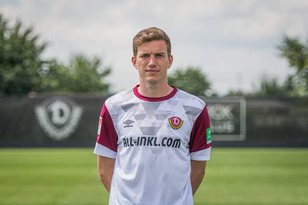 Goalkeeper Anton Mitryushkin SG Dynamo Dresden 2 BL, portrait date 2021 2022
