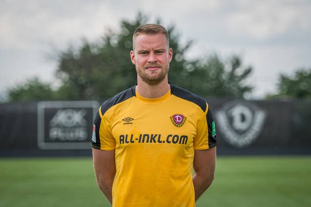 Sebastian May SG Dynamo Dresden 2 BL, portrait date 2021 2022