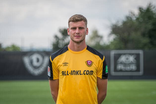 Christoph Daferner SG Dynamo Dresden 2 BL, portrait date 2021 2022