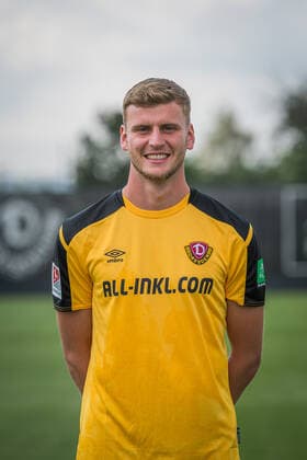 Christoph Daferner SG Dynamo Dresden 2 BL, portrait date 2021 2022