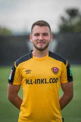 Justin Löwe Loewe SG Dynamo Dresden 2 BL, portrait date 2021 2022