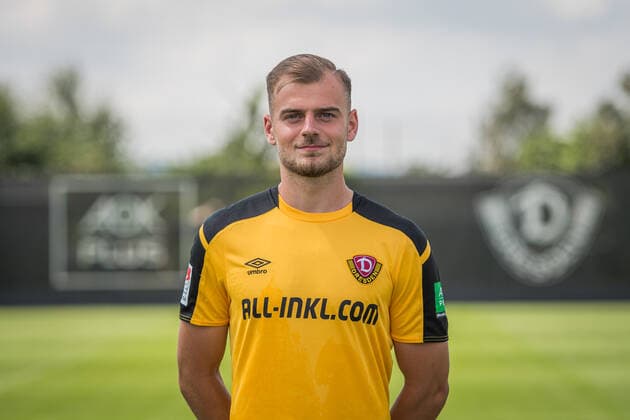 Max Kulke SG Dynamo Dresden 2 BL, portrait date 2021 2022