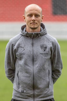 Athletic trainer Luca Schuster FCI FC Ingolstadt 04 2 BL, Porträttermin 2021 2022 2 Bundesliga FC Ingolstadt 04 season 2021 2022