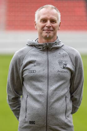 Dr med Michael Grubwinkler FC Ingolstadt 04 2 BL, Porträttermin 2021 2022 2 Bundesliga FC Ingolstadt 04 season 2021 2022