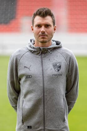 Physiotherapist Matthias Blaser, FC Ingolstadt 04 2 BL, Porträttermin 2021 2022 2 Bundesliga FC Ingolstadt 04 season 2021 2022