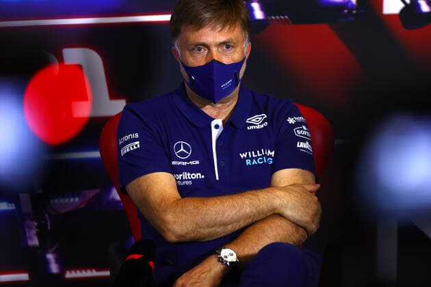 F1 Grand Prix of Great Britain Jost Capito (GER, Williams Racing), F1 Grand Prix of Great Britain at Silverstone Circuit on July 16, 2021 in Silverstone, United Kingdom. (Photo by Dan Istitene Getty Images FIA Pool via HOCH ZWEI) Silverstone Silverstone United Kingdom Poolfoto HOCH ZWEI Pool Getty Images ,EDITORIAL USE ONLY