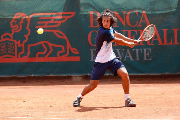 Artur Kukasian from Russia during Bonfiglio Trophy 2021, Tennis Internationals in Milan, Italy, July 16 2021  Copyright: xLiveMedia RobertaxCorradinx xIPAx xLiveMediax 0