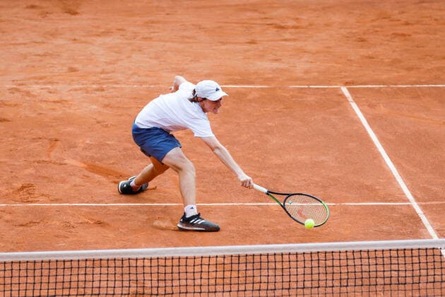 Ignacio Buse from Peru during Bonfiglio Trophy 2021, Tennis Internationals in Milan, Italy, July 16 2021  Copyright: xLiveMedia RobertaxCorradinx xIPAx xLiveMediax 0