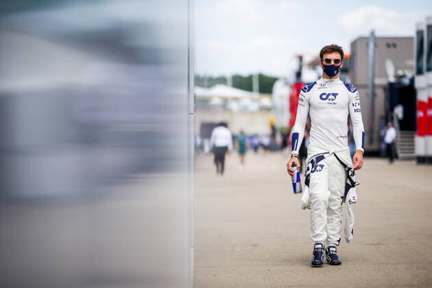 F1 Grand Prix of Great Britain 10 Pierre Gasly (FRA, Scuderia AlphaTauri Honda), F1 Grand Prix of Great Britain at Silverstone Circuit on July 16, 2021 in Silverstone, United Kingdom. (Photo by Peter Fox Getty Images FIA Pool via HOCH ZWEI) Silverstone Silverstone United Kingdom Poolfoto HOCH ZWEI Pool Getty Images ,EDITORIAL USE ONLY