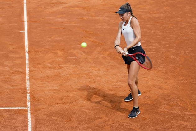 Lucija CIRIC BAGARIC (CRO) Sofia COSTOULAS (BEL) during Bonfiglio Trophy 2021, Tennis Internationals in Milan, Italy, July 16 2021  Copyright: xLiveMedia RobertaxCorradinx xIPAx xLiveMediax 0