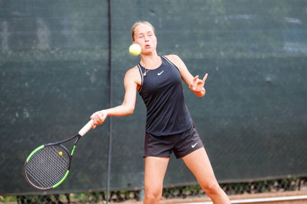 Kira PAVLOVA (RUS) 5 Diana SHNAIDER (RUS) during Bonfiglio Trophy 2021, Tennis Internationals in Milan, Italy, July 16 2021  Copyright: xLiveMedia RobertaxCorradinx xIPAx xLiveMediax 0