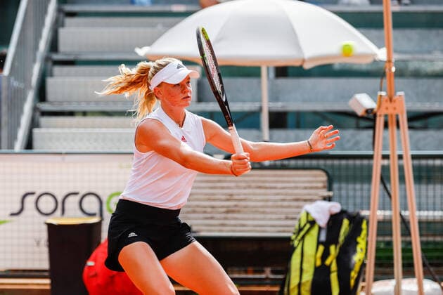 Alexandra EALA (PHI) Madison SIEG (USA) during Bonfiglio Trophy 2021, Tennis Internationals in Milan, Italy, July 16 2021  Copyright: xLiveMedia RobertaxCorradinx xIPAx xLiveMediax 0