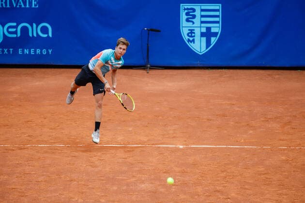 Peter BULDORINI (ITA) Lorenzo FERRI (ITA) during Bonfiglio Trophy 2021, Tennis Internationals in Milan, Italy, July 16 2021  Copyright: xLiveMedia RobertaxCorradinx xIPAx xLiveMediax 0