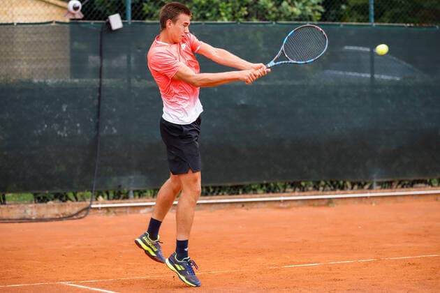 Igor KUDRIASHOV (RUS) Konstantin ZHZHENOV (RUS) during Bonfiglio Trophy 2021, Tennis Internationals in Milan, Italy, July 16 2021  Copyright: xLiveMedia RobertaxCorradinx xIPAx xLiveMediax 0