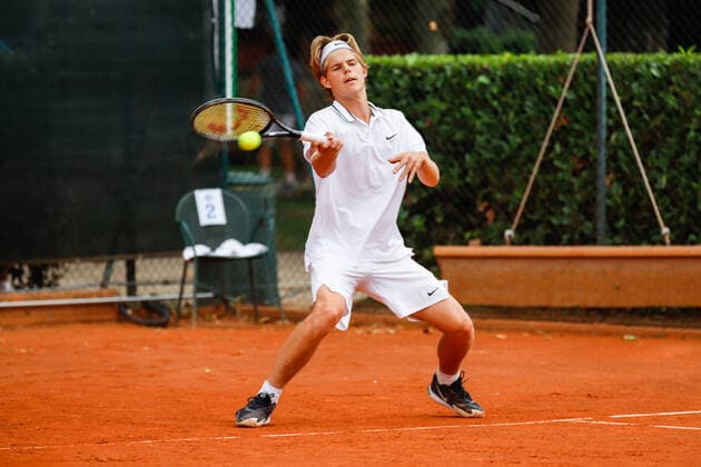 Igor KUDRIASHOV (RUS) Konstantin ZHZHENOV (RUS) during Bonfiglio Trophy 2021, Tennis Internationals in Milan, Italy, July 16 2021  Copyright: xLiveMedia RobertaxCorradinx xIPAx xLiveMediax 0