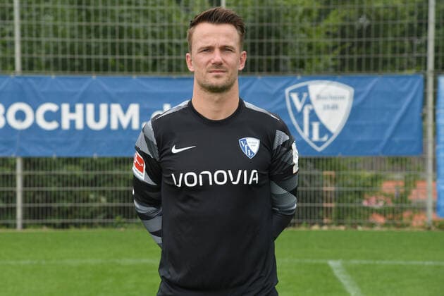 Goalkeeper Manuel Riemann VfL Bochum 1 BL, portrait date 2021 2022 Bochum North Rhine Westphalia Germany Team2