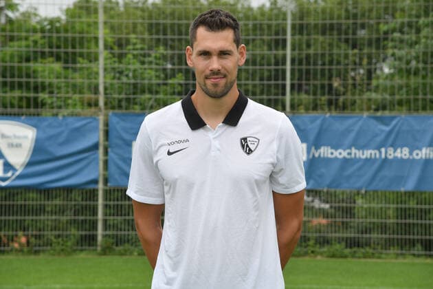 Lucas Kern VfL Bochum 1 BL, portrait date 2021 2022 Bochum North Rhine Westphalia Germany Team2