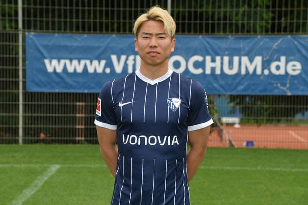 Takuma Asano VfL Bochum 1 BL, port date 2021 2022 Bochum North Rhine-Westphalia Germany Team2