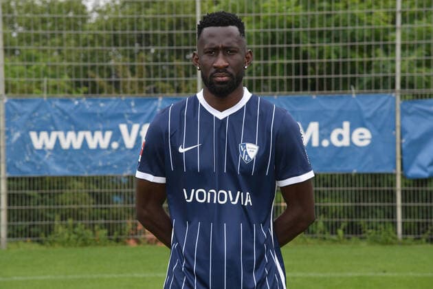 Silvere Ganvoula VfL Bochum 1 BL, port date 2021 2022 Bochum North Rhine Westphalia Germany Team2