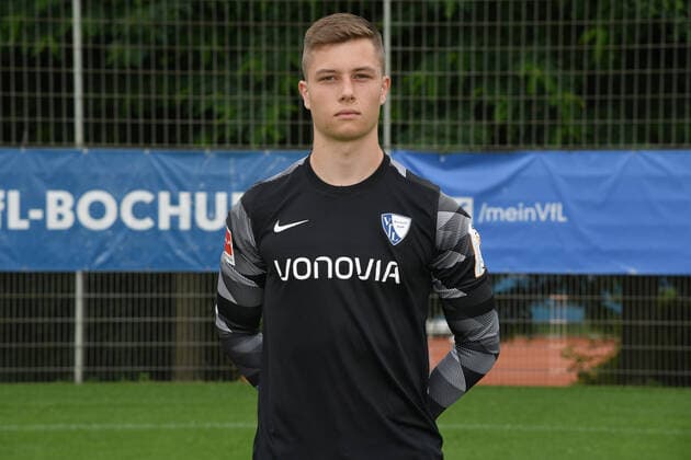 Goalkeeper Tjark Ernst VfL Bochum 1 BL, portrait date 2021 2022 Bochum North Rhine Westphalia Germany Team2