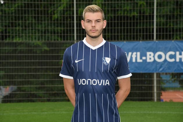 Maxim Leitsch VfL Bochum 1 BL, portrait date 2021 2022 Bochum North Rhine Westphalia Germany Team2