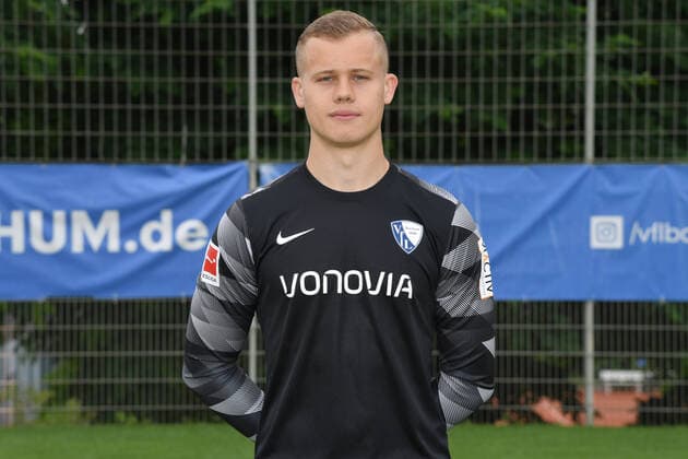 Goalkeeper Paul Grave VfL Bochum 1 BL, portrait date 2021 2022 Bochum North Rhine Westphalia Germany Team2