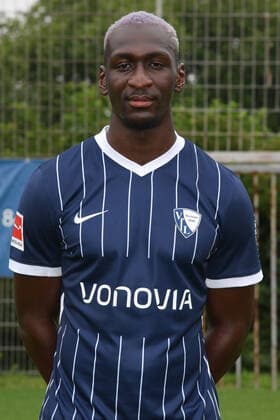 Tarsis Bonga VfL Bochum 1 BL, port date 2021 2022 Bochum North Rhine Westphalia Germany Team2