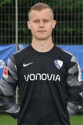 Goalkeeper Paul Grave VfL Bochum 1 BL, portrait date 2021 2022 Bochum North Rhine Westphalia Germany Team2