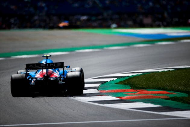 31 Esteban Ocon FRA, Alpine F1 Team , F1 Grand Prix of Great Britain at Silverstone Circuit on July 17, 2021 in Silverstone, United Kingdom Photo by HOCH ZWEI Silverstone United Kingdom